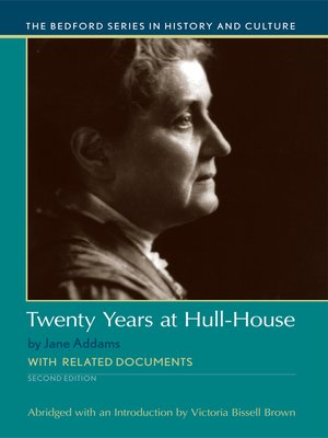 cover image of Twenty Years at Hull-House